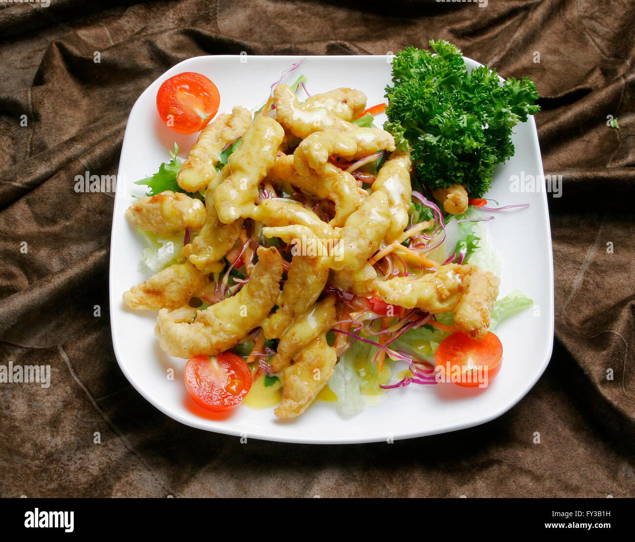 Fusion Chinese food 028 Stock Photo Alamy