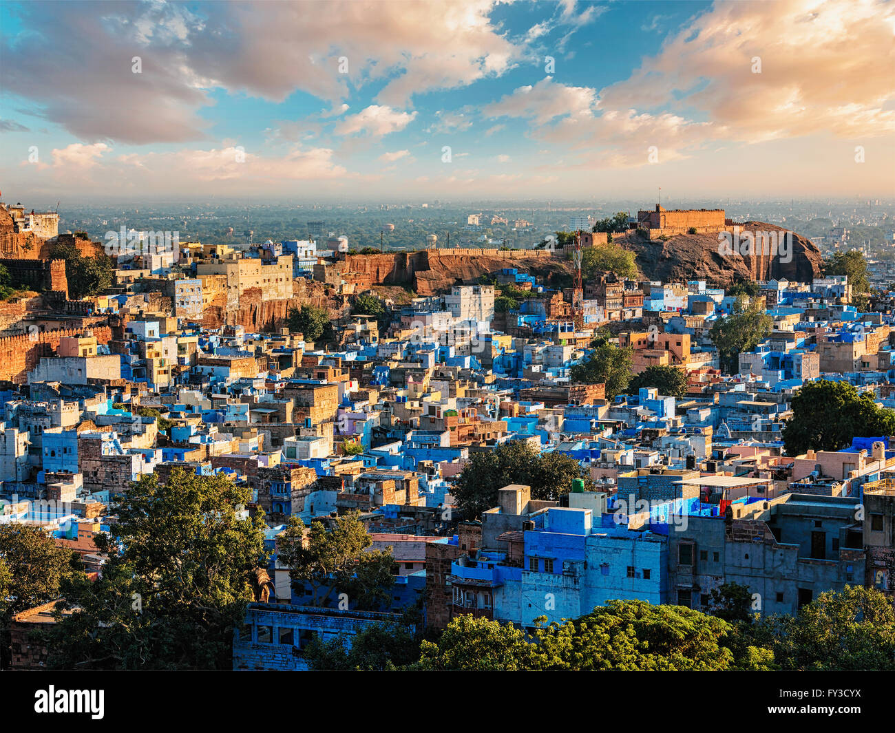 Jodhpur Blue City, India Stock Photo