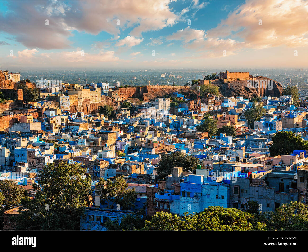 Jodhpur Blue City, India Stock Photo Alamy