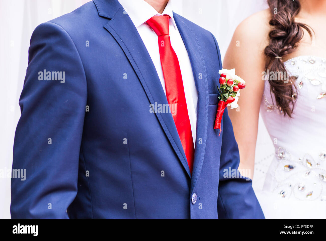 groom in the wedding suit Stock Photo - Alamy