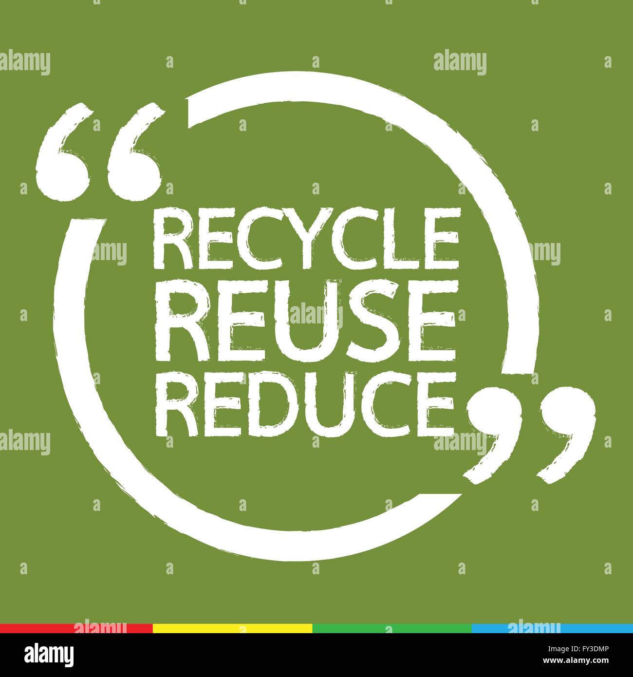 RECYCLE REUSE REDUCE Illustration design Stock Vector Image & Art - Alamy