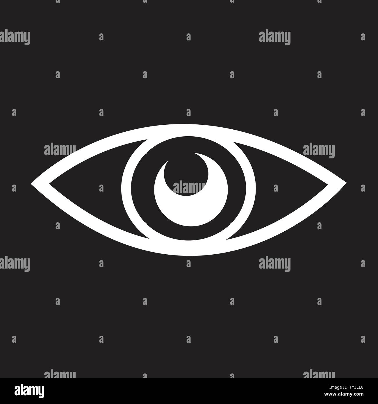 Eye icon Illustration design Stock Vector Image & Art - Alamy