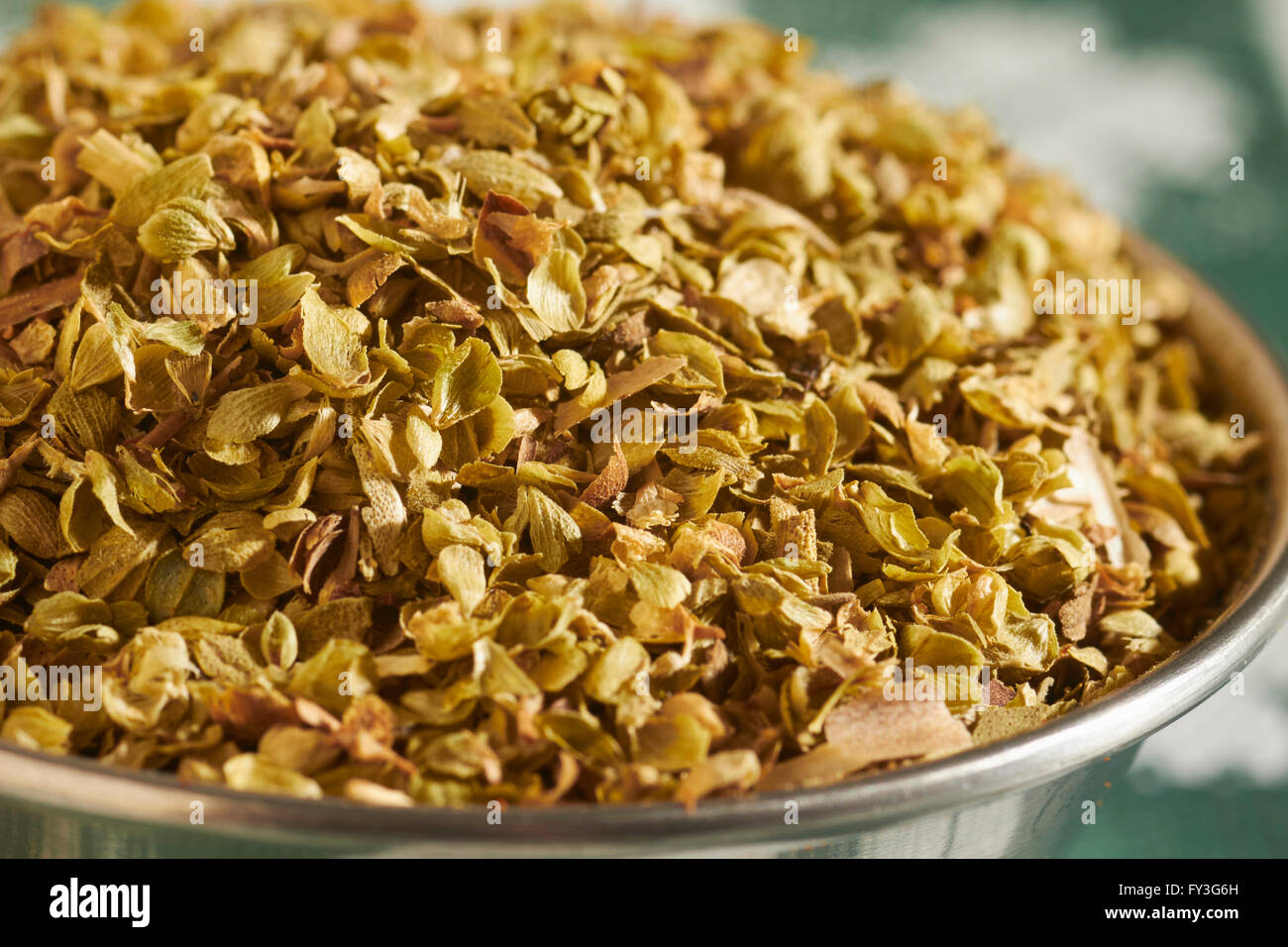 dried oregano flakes Stock Photo Alamy