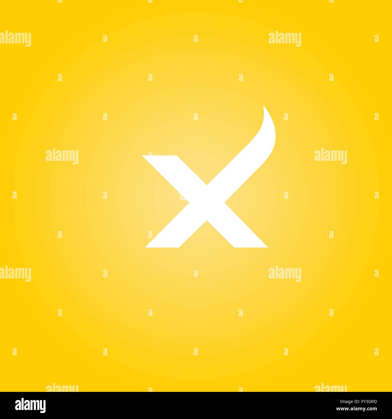 Letter X logo icon design template elements vector Stock Vector Image ...