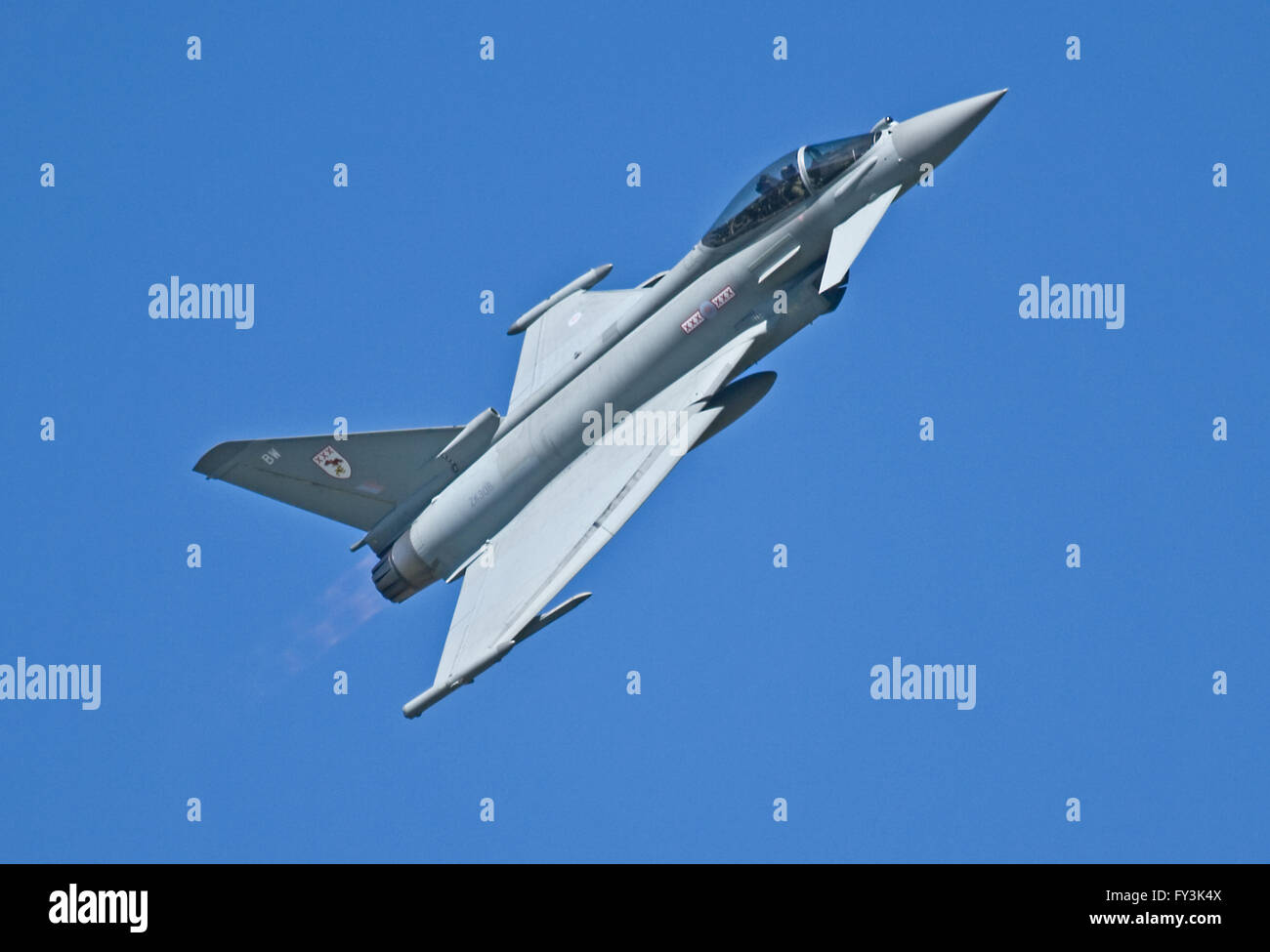 RAF Eurofighter Typhoon Display 2016 Stock Photo