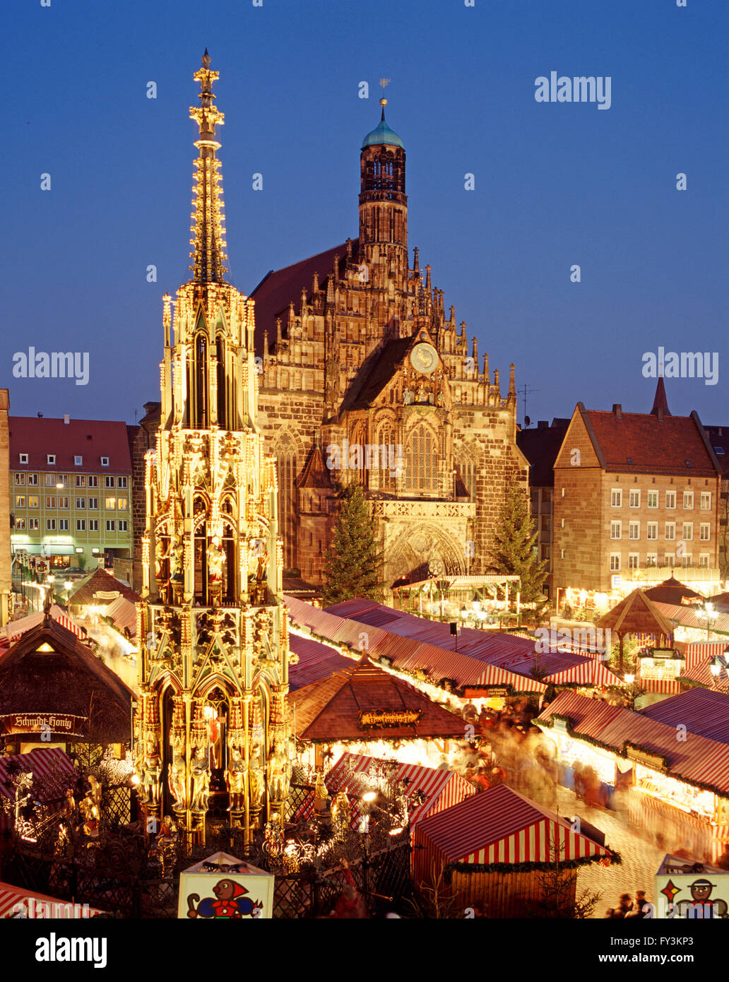 Nuremburg Christmas Market, Bavaria, Germany Stock Photo Alamy