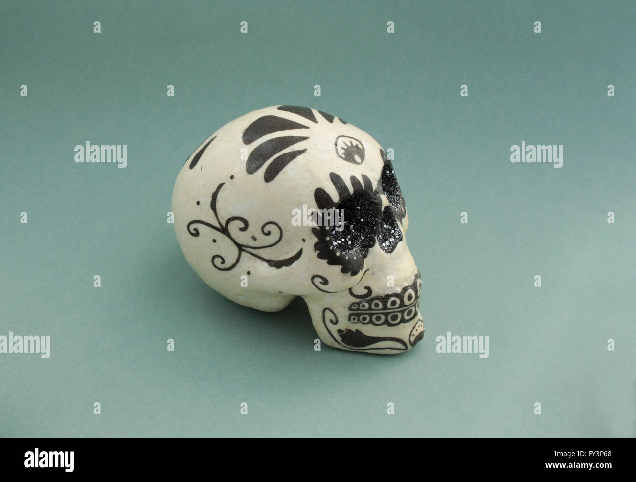 A sugar skull Stock Photo