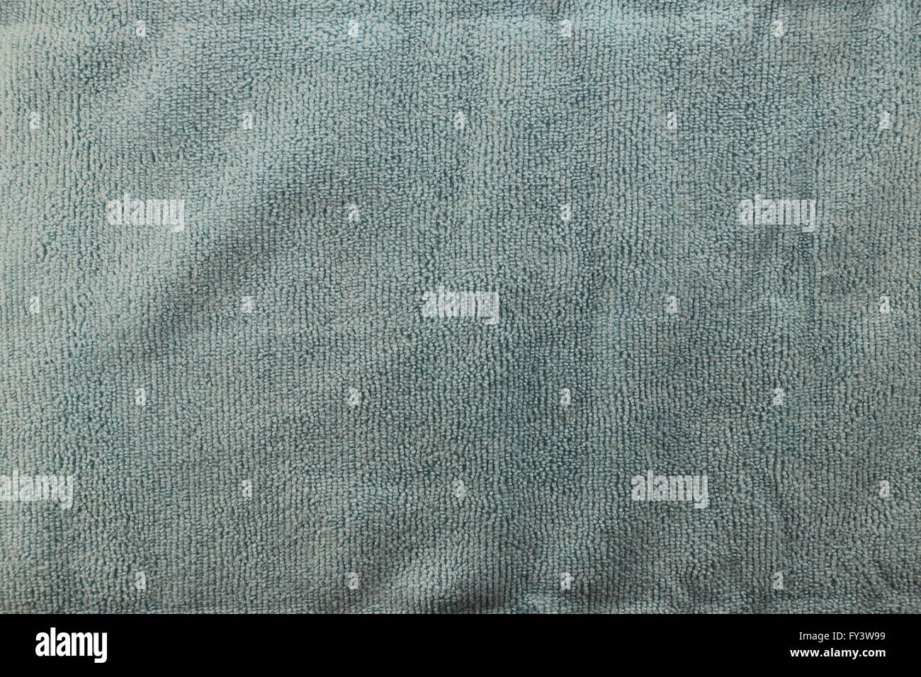Olive Green color Texture of microfiber Cloth for the design background. Stock Photo
