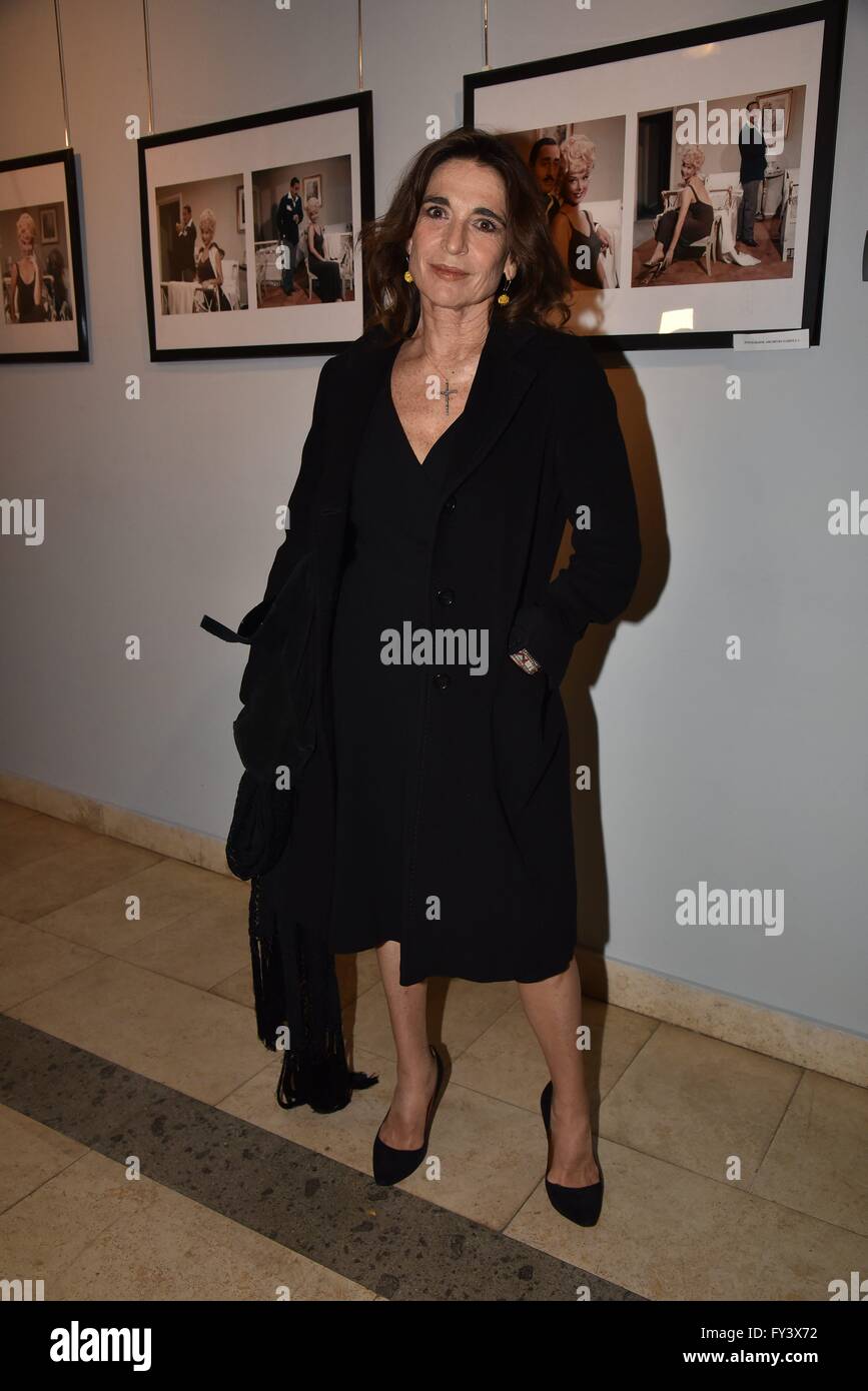 Anna Magnani Award 2016 - Gala  Featuring: Lina Sastri Where: Rome, Italy When: 21 Mar 2016 Credit: IPA/WENN.com  **Only available for publication in UK, USA, Germany, Austria, Switzerland** Stock Photo