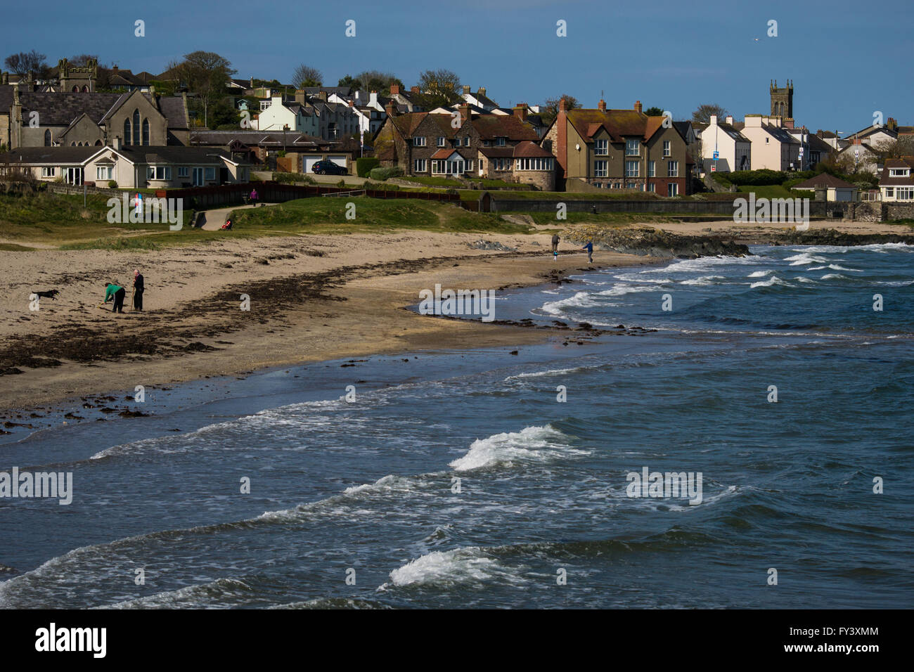 Groomsport Beach Stock Photo Alamy