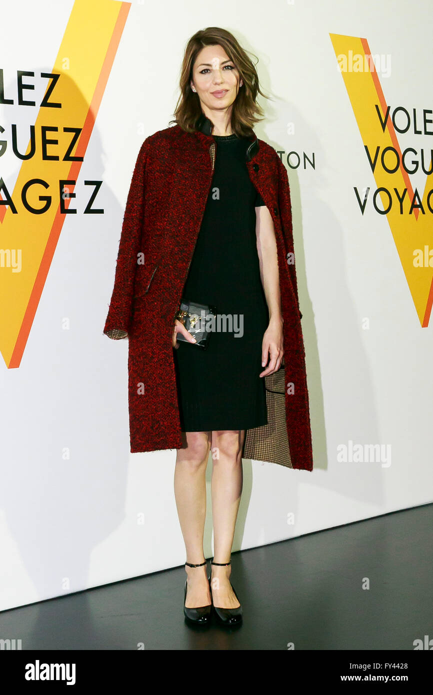 US Director Sofia Coppola attending Louis Vuitton Spring Summer 2009  Ready-to-Wear collection show in Paris, France on October 5, 2008. Photo by  ABACAPRESS.COM Stock Photo - Alamy