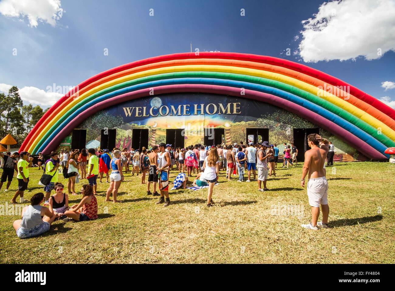 Itu, Sao Paulo, Brazil. 21st April, 2016. Tomorrowland Brazil 2016, the  second edition of the international