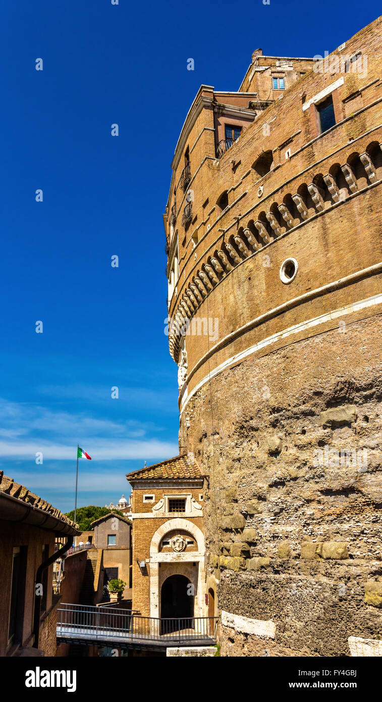 Details of Castel Sant'Angelo in Rome Stock Photo - Alamy