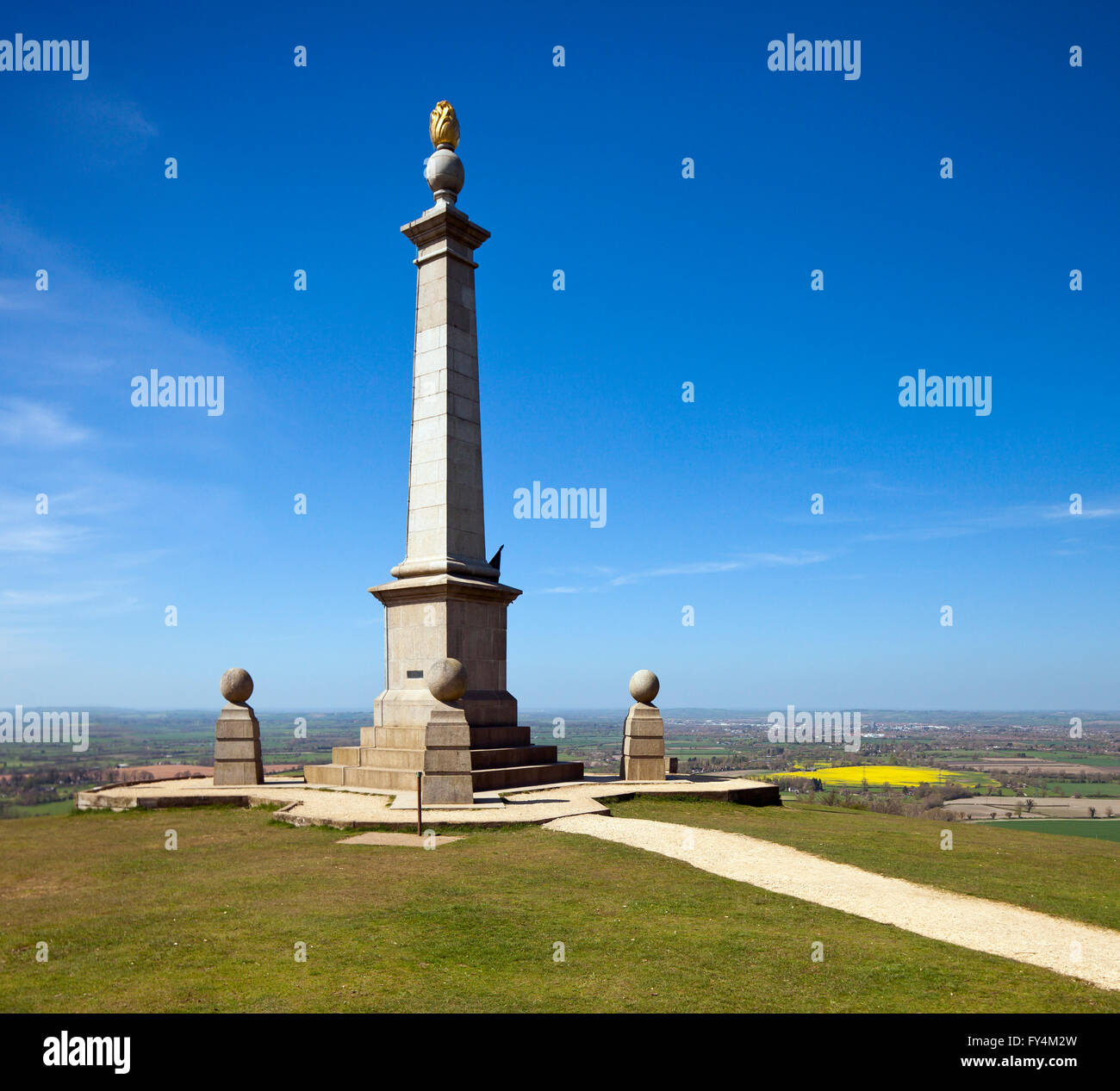 Monument memorial hilltop hill hi-res stock photography and images - Alamy