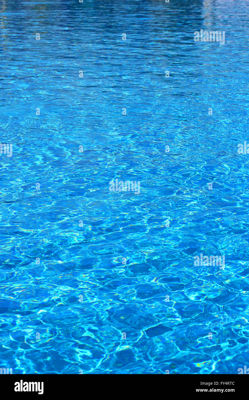 waves on the surface of blue water Stock Photo - Alamy