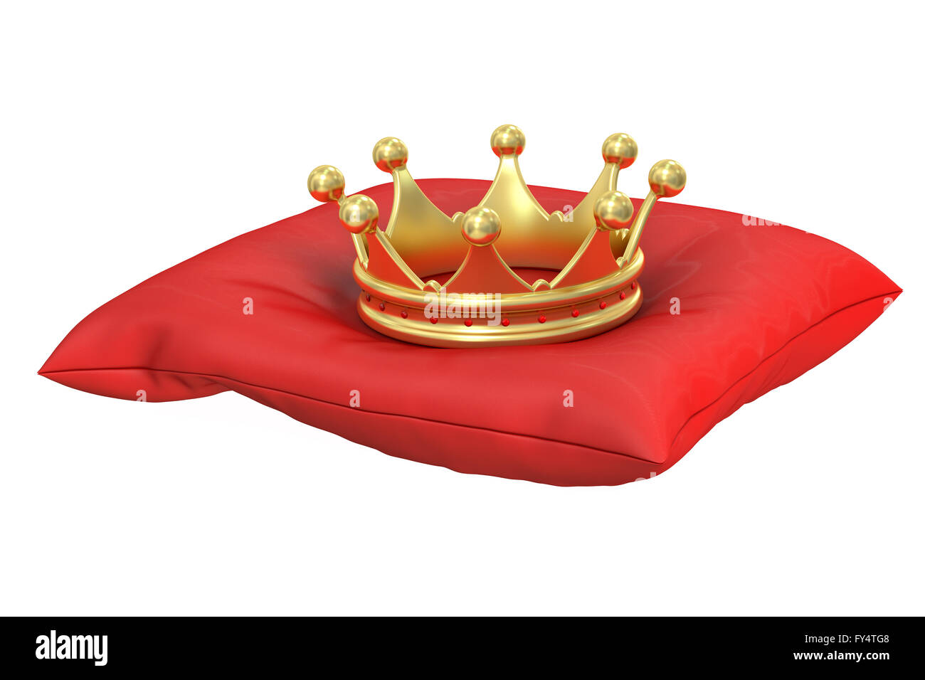 3d crown hi-res stock photography and images - Alamy