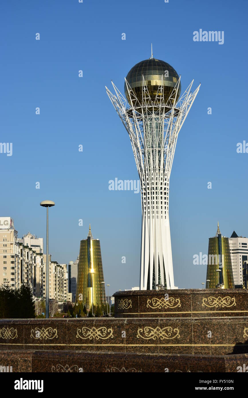 The BAITEREK tower in Astana, Kazakhstan Stock Photo - Alamy