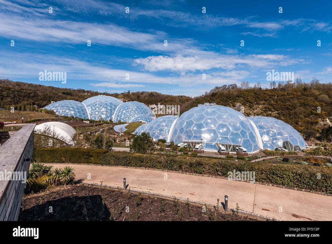 the eden project Stock Photo Alamy