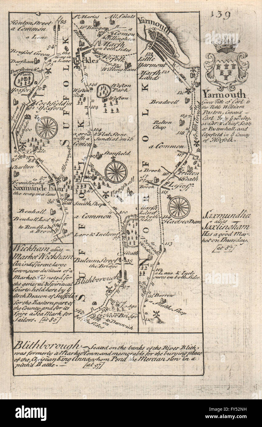 Saxmundham map hires stock photography and images Alamy