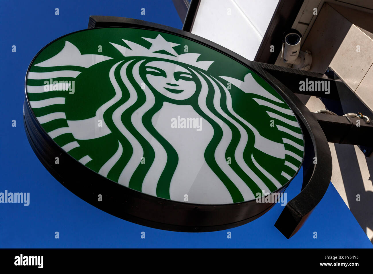Starbucks store sign hi-res stock photography and images - Alamy