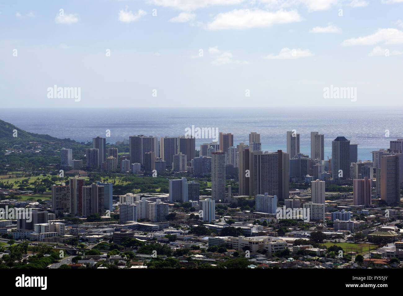 Diamond head trail waikiki oahu hi-res stock photography and images - Alamy