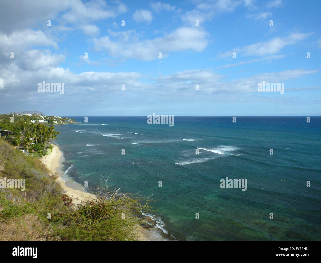 Oahu island diamond head koko head hi-res stock photography and images ...