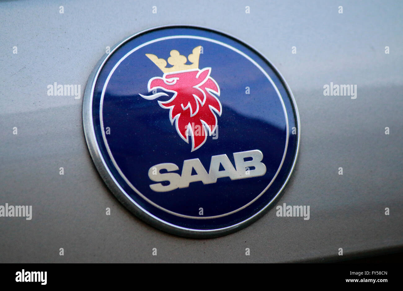 Saab Car Logo High Resolution Stock Photography and Images - Alamy