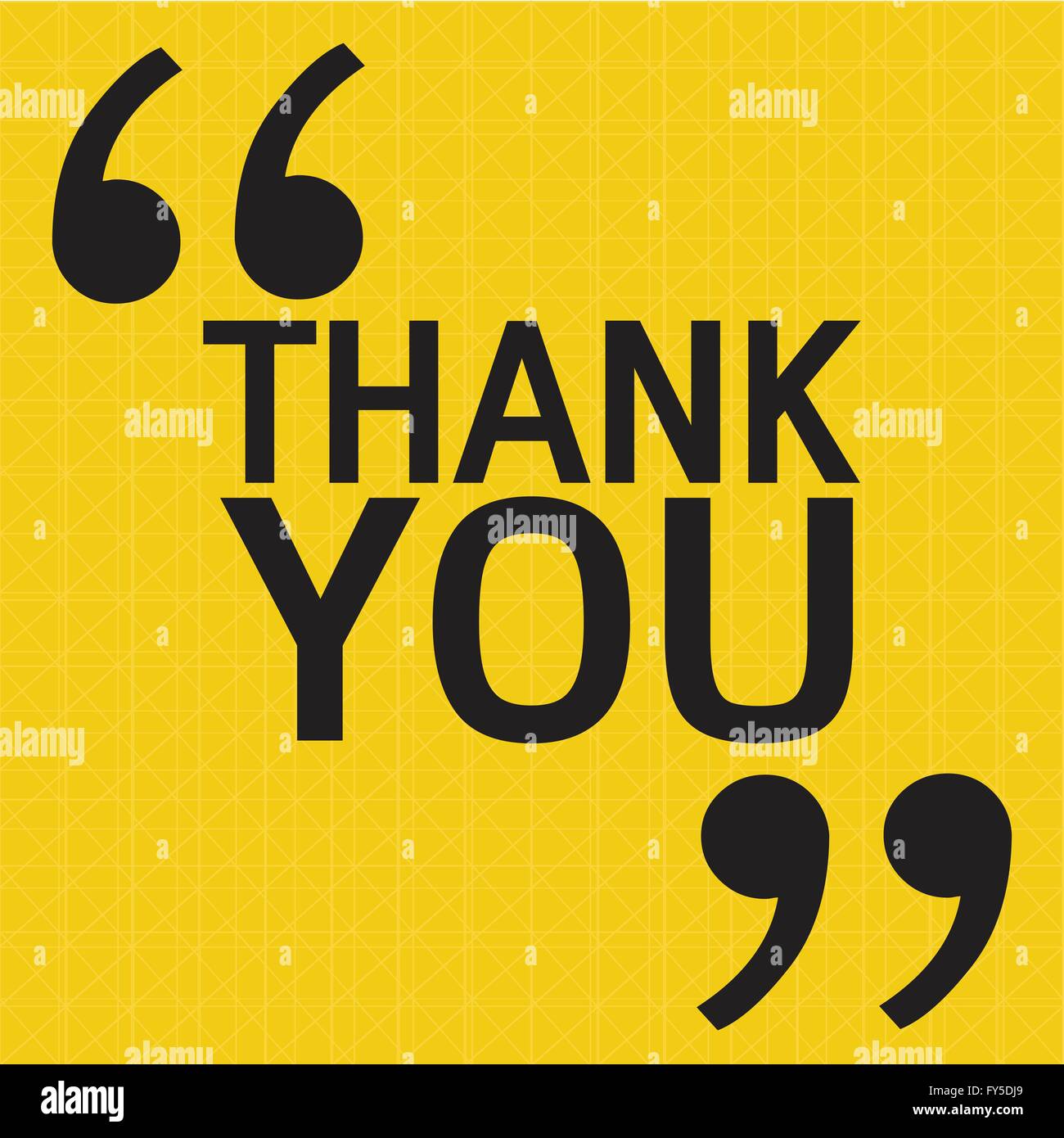 THANK YOU Lettering Illustration design Stock Vector Image & Art - Alamy
