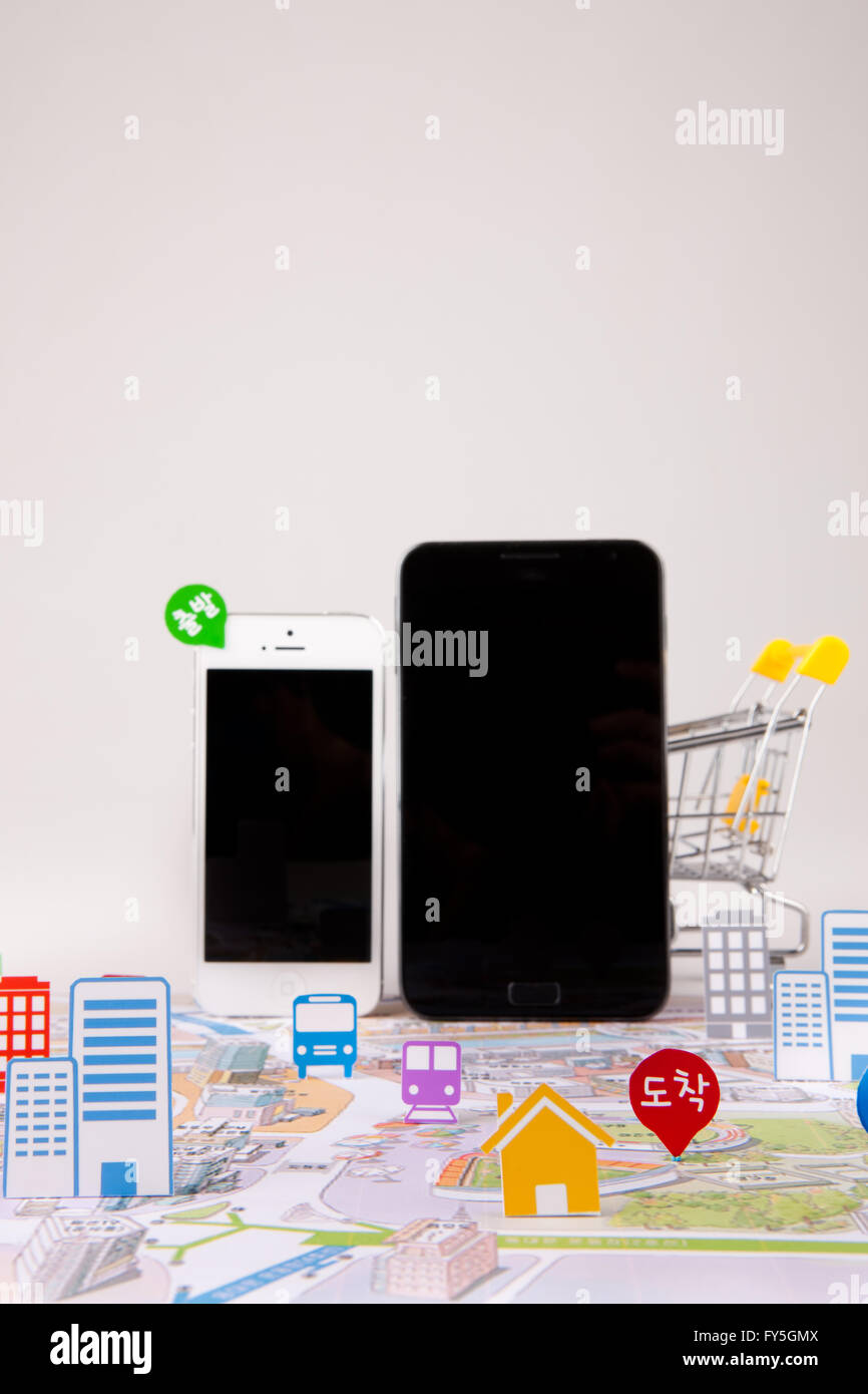 Mobile Life II Stock Photo Alamy