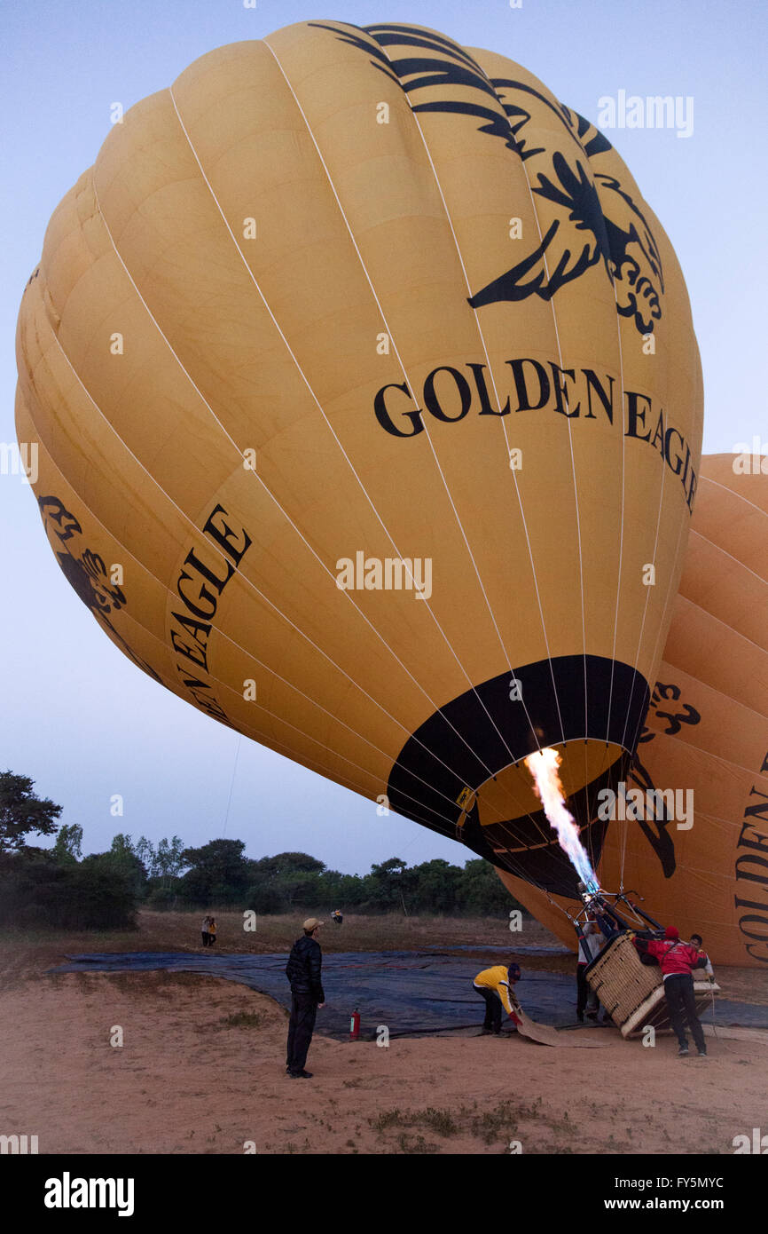 old hot air balloon