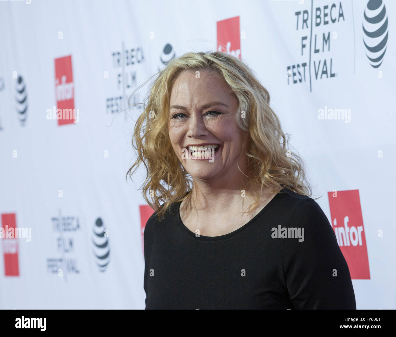 New York, USA. 22nd April, 2016. Cybill Shepherd attends 40th anniversary screening of Taxi Driver at Tribeca Film Festival Credit:  lev radin/Alamy Live News Stock Photo