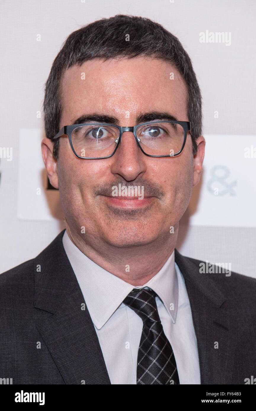 New York, NY, USA. 22nd Apr, 2016. John Oliver at arrivals for Tribeca