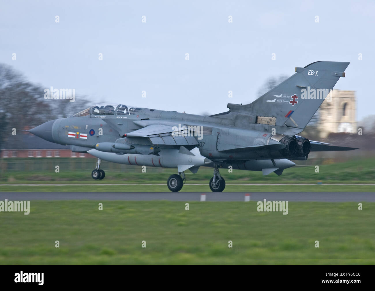 Panavia Tornado GR.4 No.41(R) Squadron RAF Coningsby Stock Photo