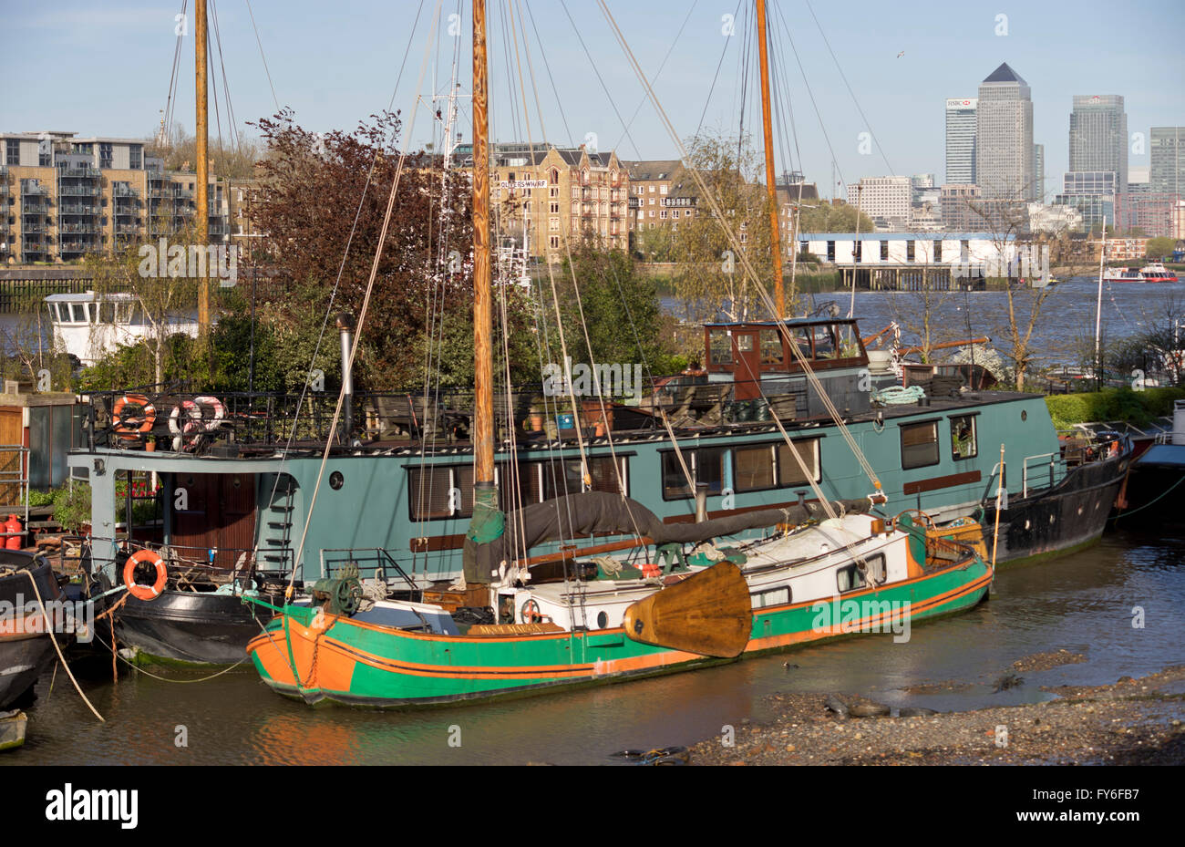 Thames barges river london hires stock photography and images Alamy