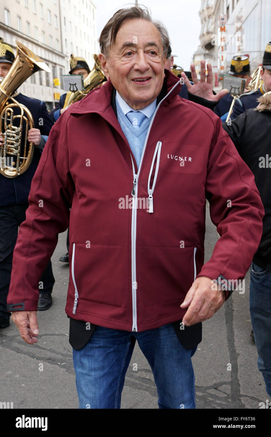 Architect and property tycoon Richard Lugner is campaigning to become