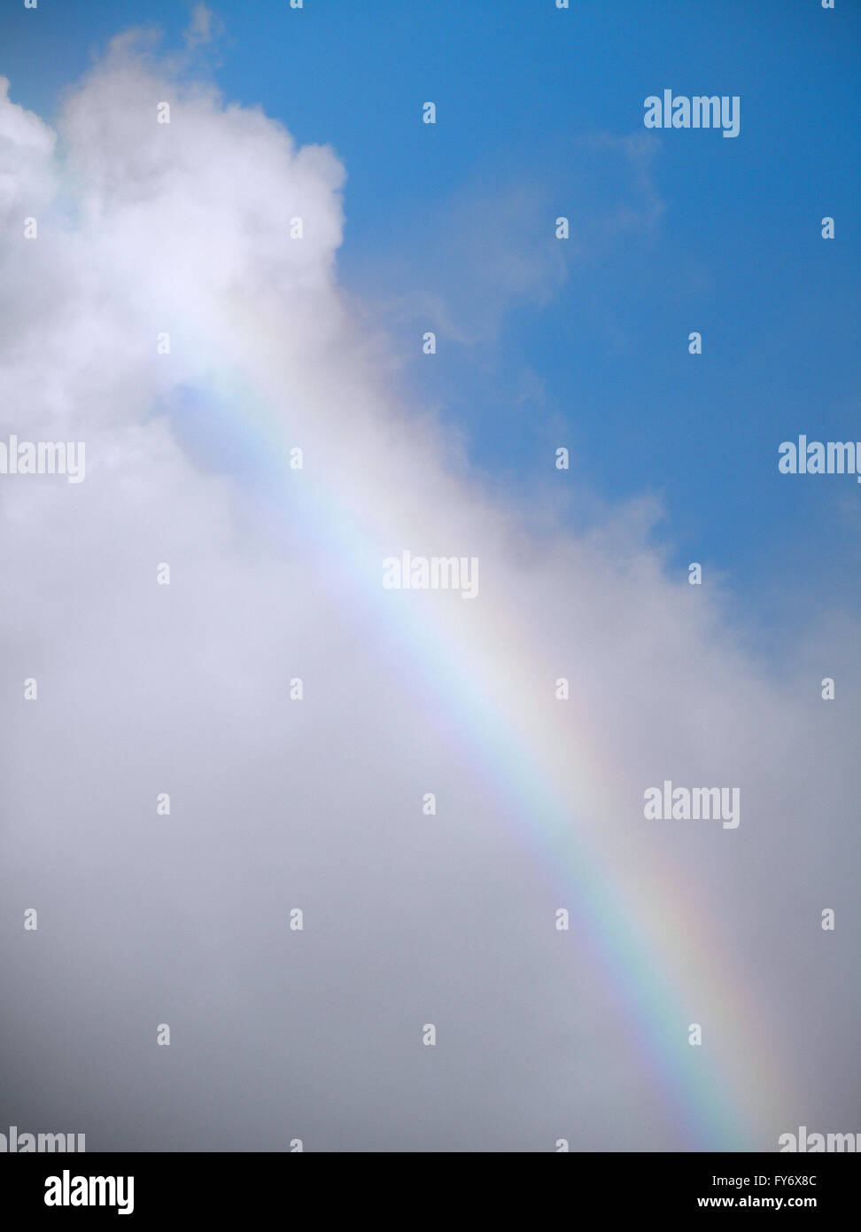 Rainbow on cloud hi-res stock photography and images - Alamy
