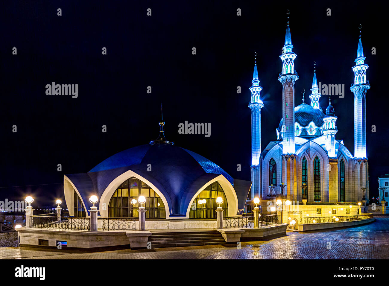 Qol Sharif Mosque Stock Photo