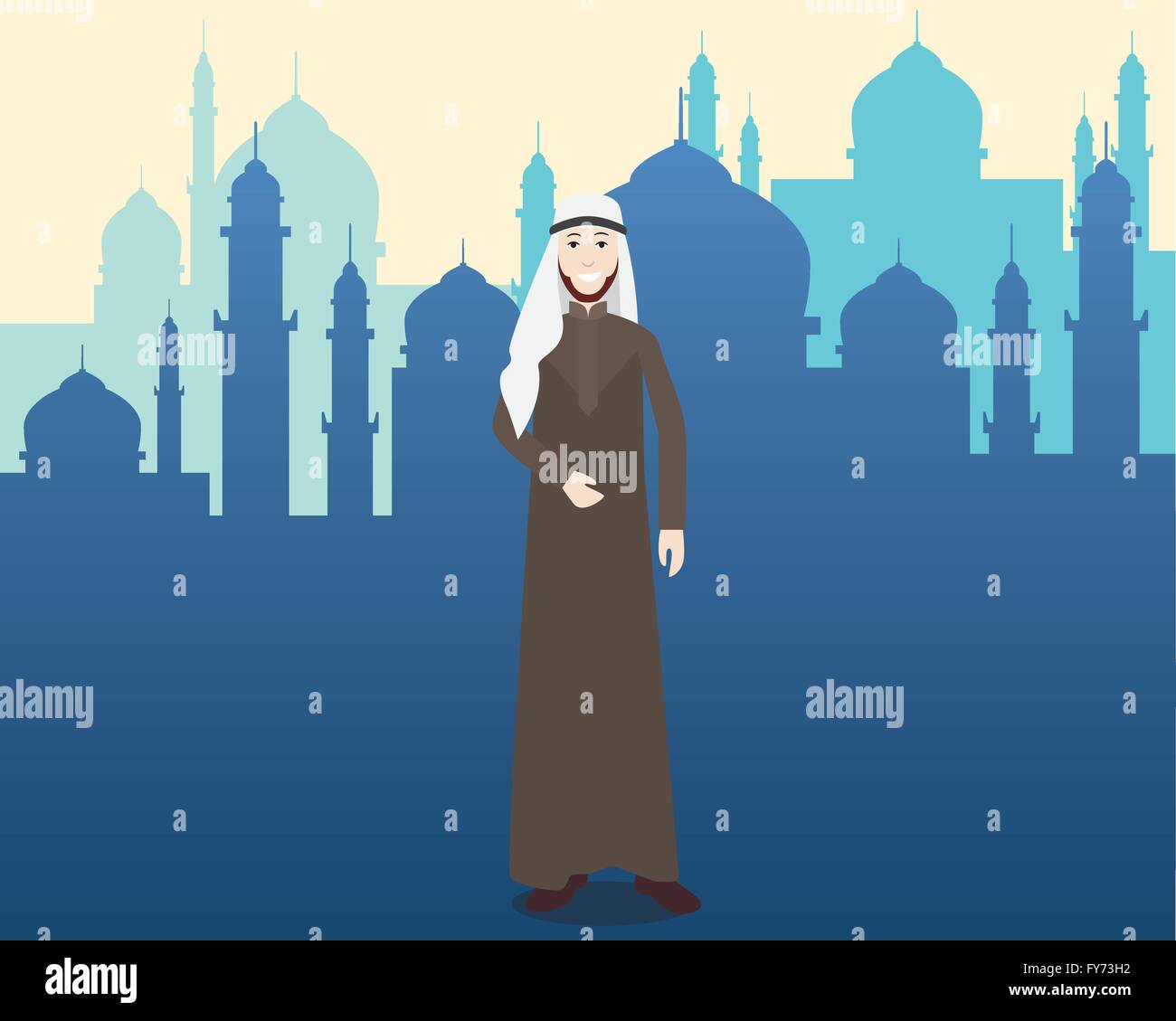 Men Mosque Vector Saudi men mosque Stock Vector Images - Alamy