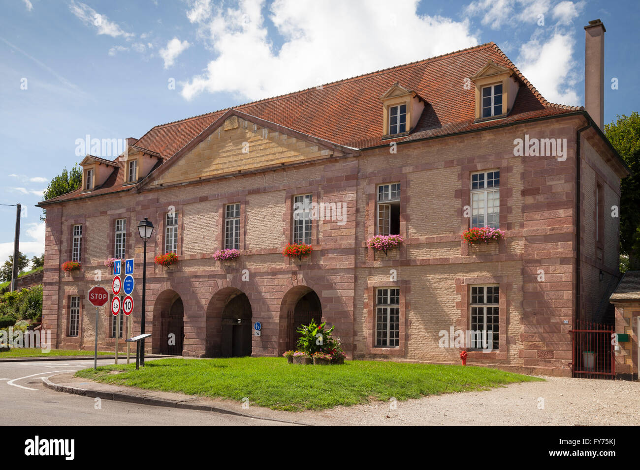 Colmar Gate or Porte de Colmar, Neuf-Brisach, Alsace, France Stock Photo -  Alamy