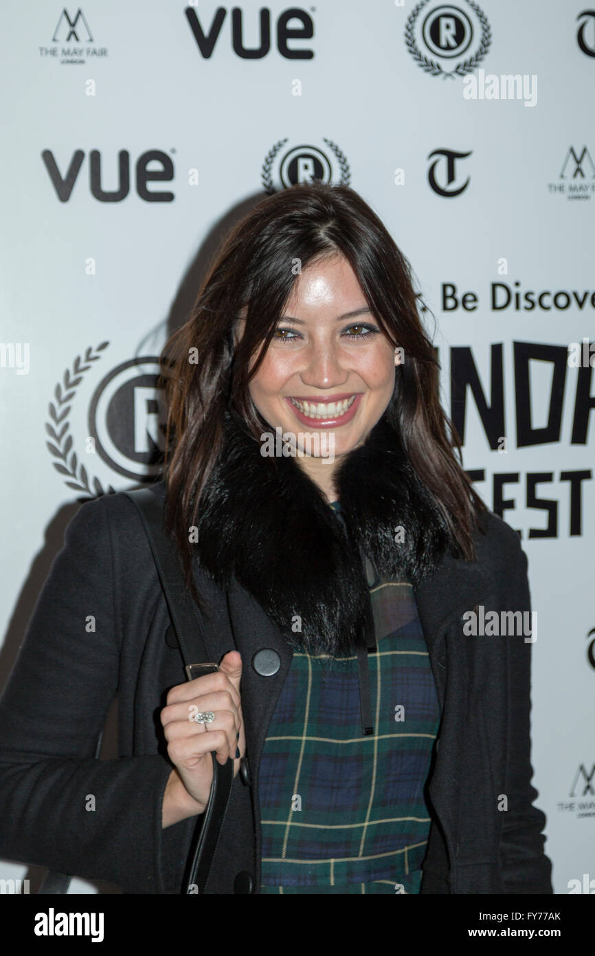Daisy Lowe attends the UK Premiere of Keeping Rosy at the 22nd annual