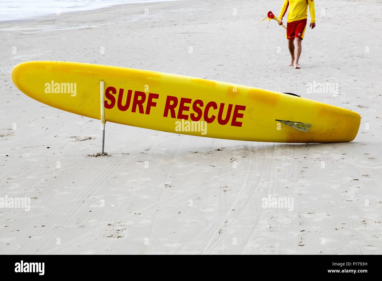 Surf rescue Stock Photo