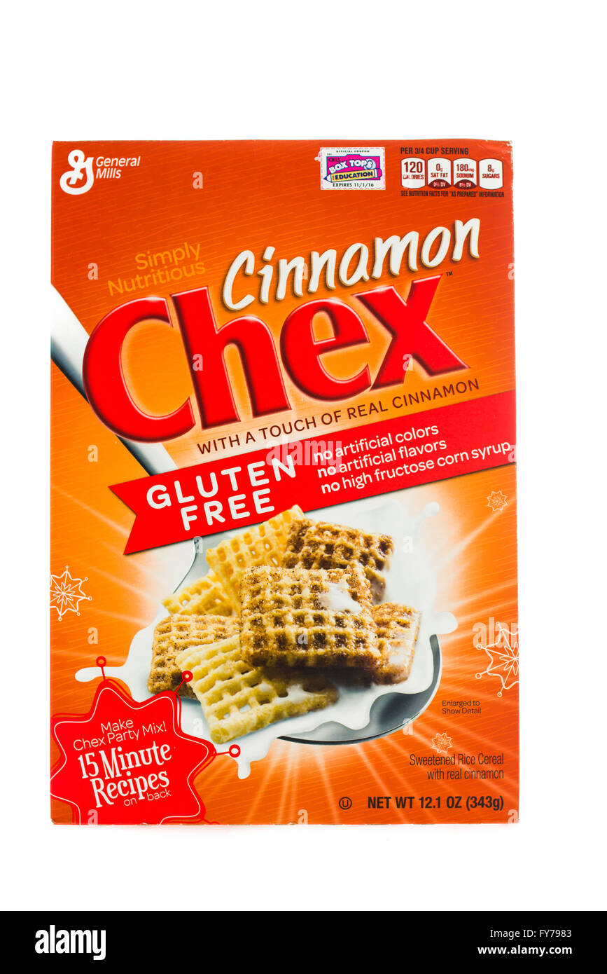 Rice Chex Cereal, Gluten Free, 18 oz - Snacks Americanos