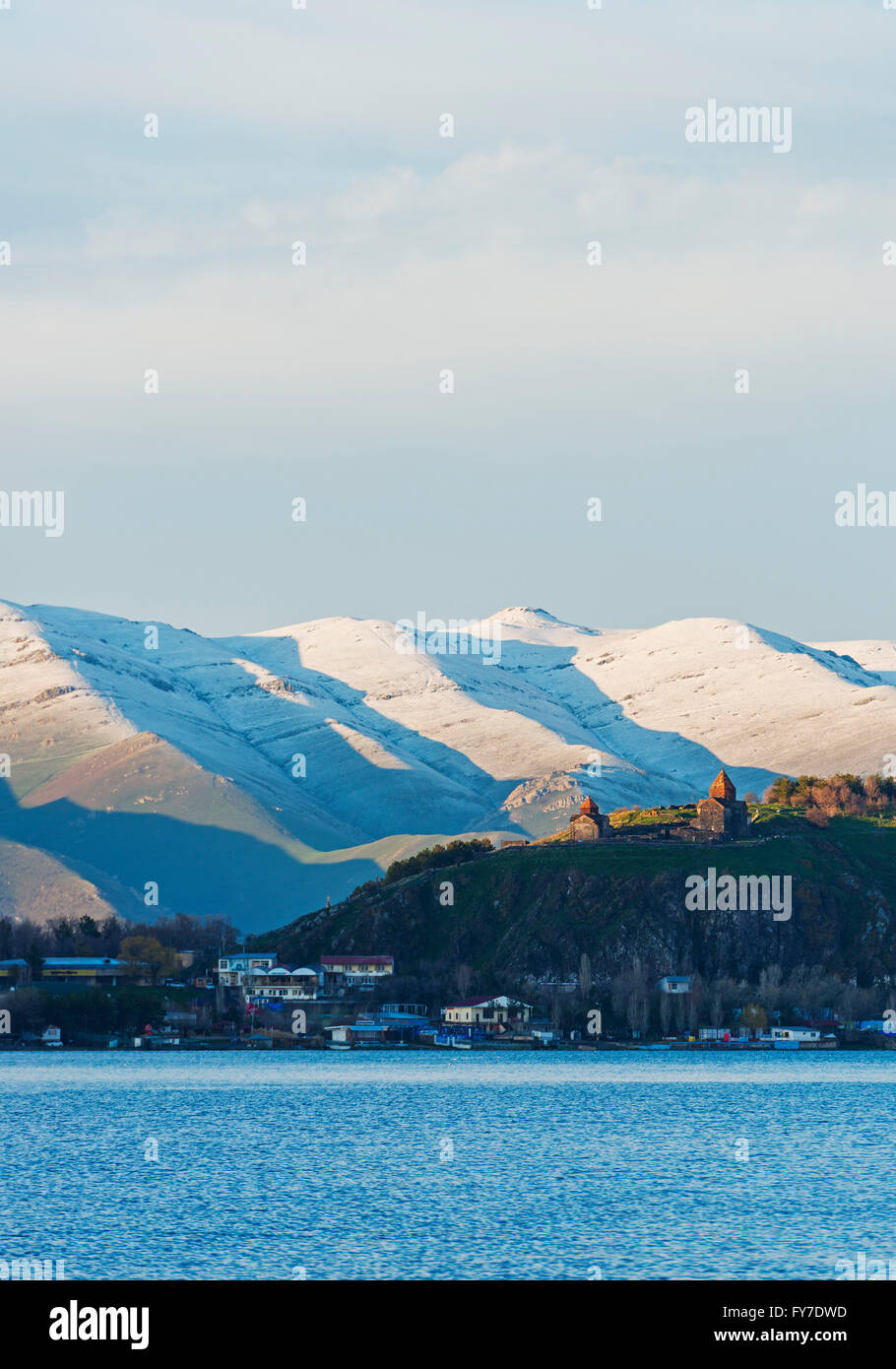 Eurasia, Caucasus region, Armenia, Gegharkunik province, Lake Sevan, Sevanavank monastery Stock Photo