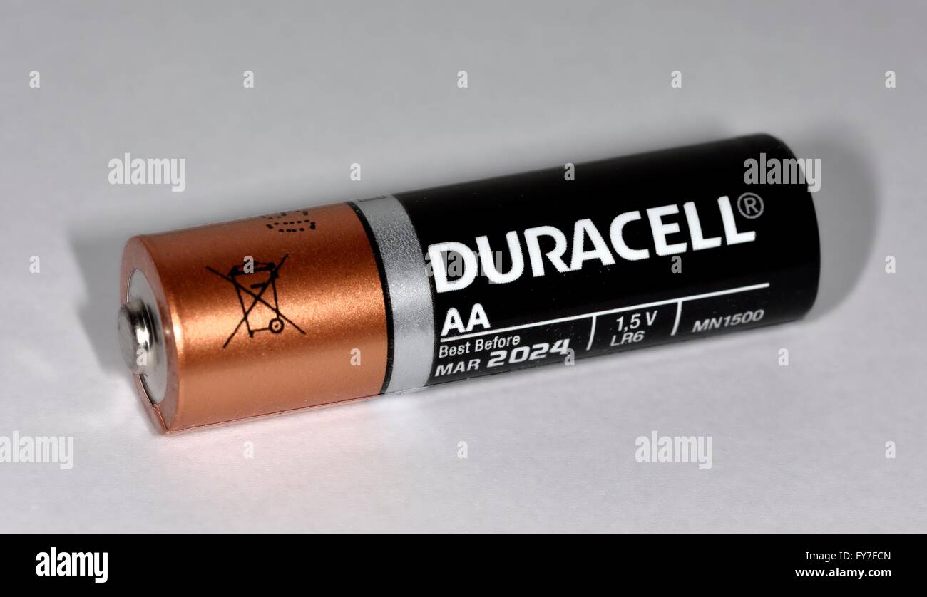 1 aa battery hi-res stock photography and images - Alamy