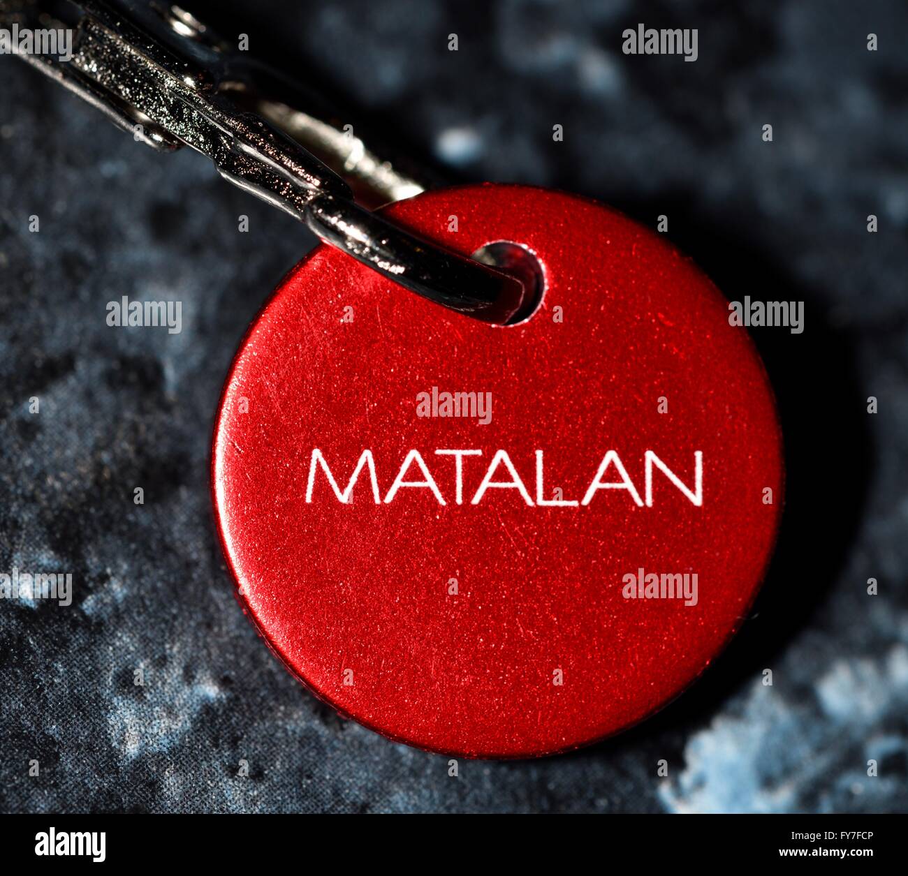 A matalan branded trolley coin Stock Photo Alamy