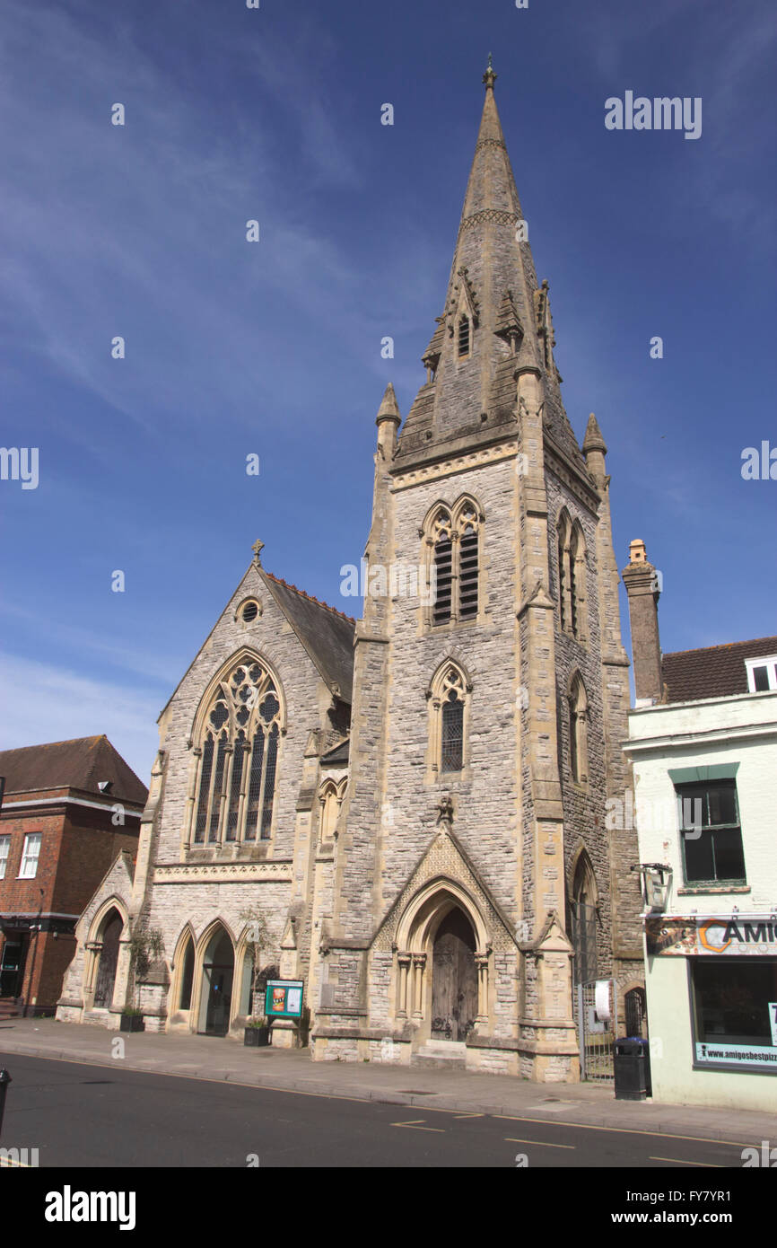 United Reformed Church Salisbury Wiltshire Stock Photo