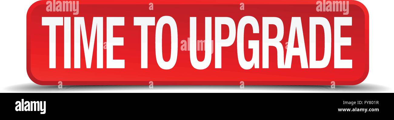 Time upgrade sign square Stock Vector Images - Alamy