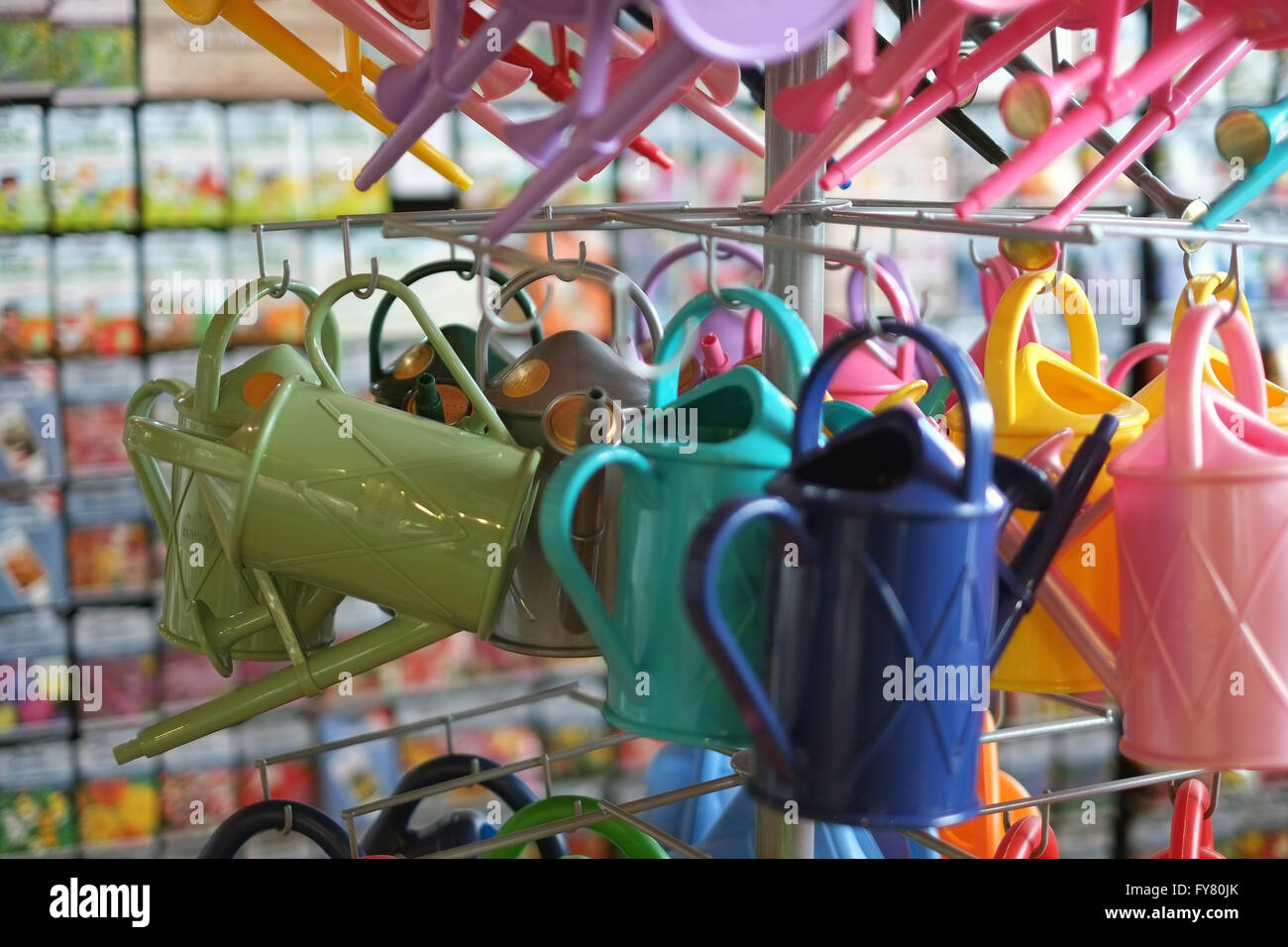 Hanging watering cans hires stock photography and images Alamy
