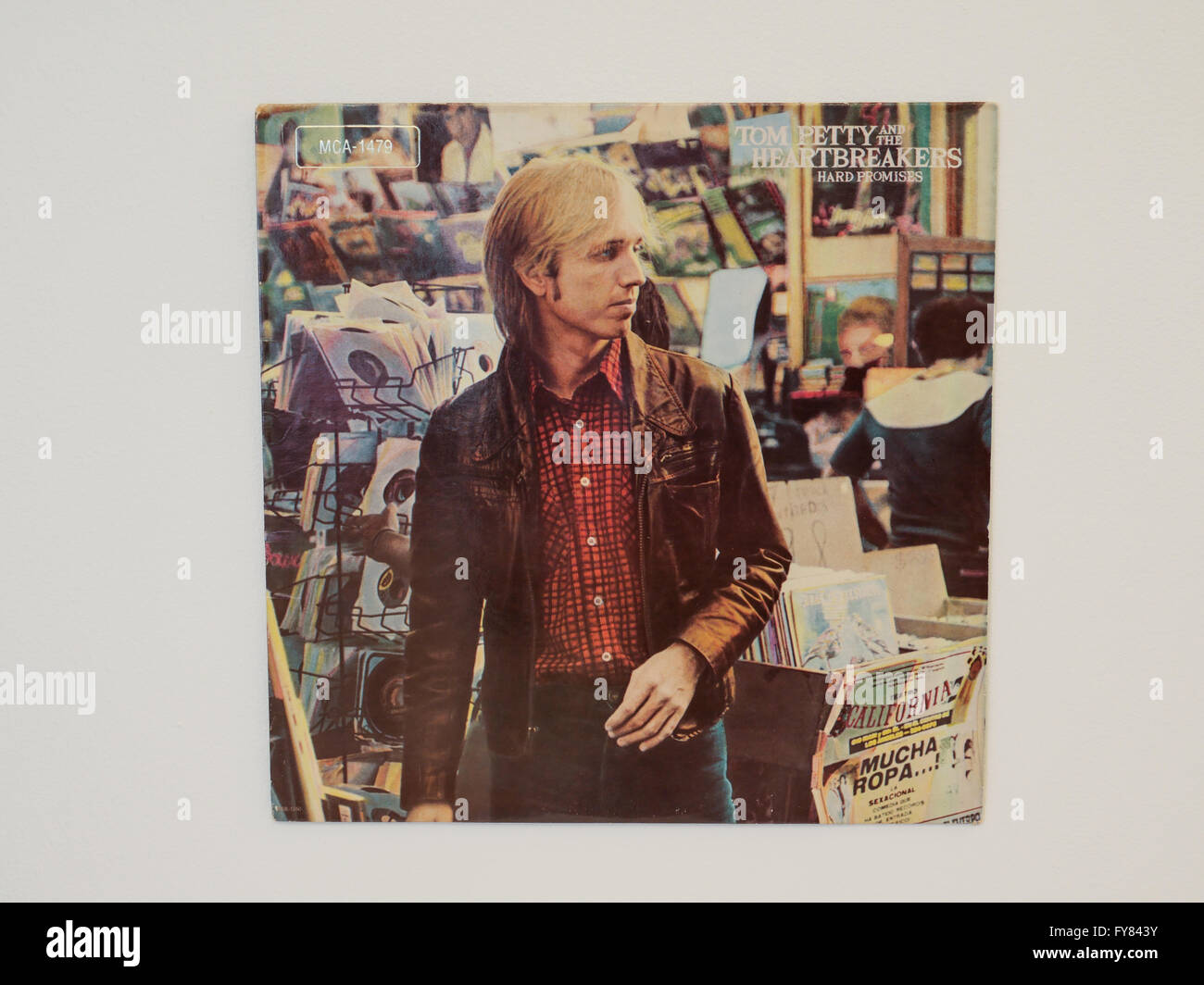 LP Cover Tom Petty Stock Photo