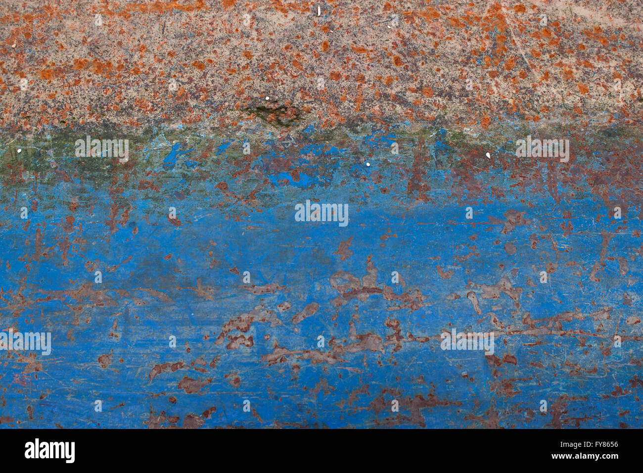 Blue grunge retro rusty metal texture background Stock Photo - Alamy